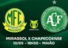 Acompanhe Mirassol X Chapecoense pelas rádios do Grupo Condá de Comunicação