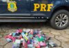 PRF apreende cigarros eletrônicos e remédios ilegais em operação na BR-480 em Chapecó