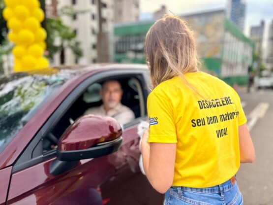 Domingo Amigo e Maio Amarelo movimentam parque de Chapecó com atrações para toda a família