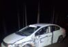 Acidente entre Honda Civic e caminhão é registrado no Oeste de SC