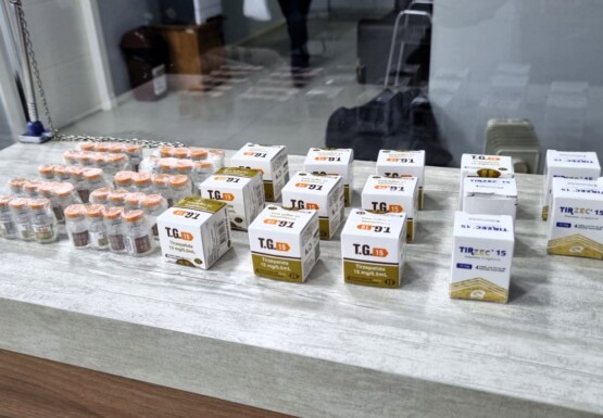 Casal é preso com dezenas de medicamentos ilegais vindos do Paraguai em Chapecó