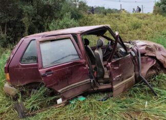 Condutor sem CNH perde controle de veículo e acidente termina com morte em SC