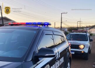 Após fuga em abordagem policial, homem é capturado por descumprimento de medida protetiva no Oeste de SC