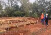 Obras de casas para comunidade indígena avançam após mais de uma década de espera em Chapecó