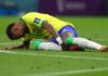 Neymar sofre lesão muscular e pode perder estreia do Brasil na Copa do Mundo
