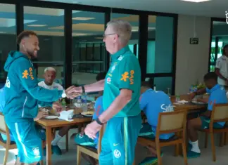 Seleção brasileira se apresenta na Granja Comary para a Copa do Mundo