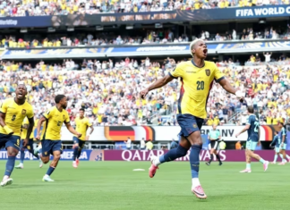Equador vira sobre a Alemanha e garante classificação às oitavas da Copa do Mundo