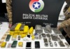 Jovem é preso com mais de 10 quilos de drogas após tentar fugir da Polícia Militar em Chapecó