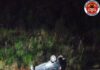 Veículo capota em rodovia e motorista recusa encaminhamento ao hospital em SC