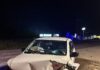 Passageiro sofre ferimentos após colisão entre carro e caminhão em cruzamento de SC
