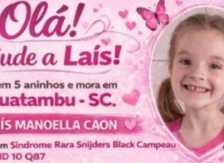 Menina com síndrome rara luta por atendimento adequado em Guatambu