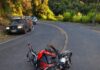 Motociclista sofre fratura após colisão com caminhão no Oeste Catarinense