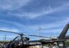 Idoso com suspeita de AVC é transferido de helicóptero para Chapecó