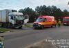 Colisão entre caminhões mobiliza bombeiros na BR-282 no Oeste Catarinense