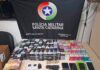 Homem com arma de fogo irregular e produtos contrabandeados é preso em SC