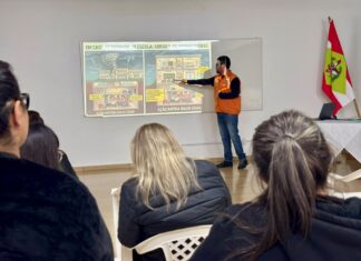 Chapecó prepara escolas para agir em temporais, tornados e situações de emergência