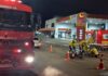 Motociclista sofre fratura exposta após colisão com carro no Oeste Catarinense