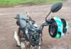 Motociclista fica gravemente ferido após colisão com carro em rodovia no Oeste de SC