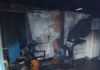 Casa é atingida por incêndio e tem estrutura comprometida no Oeste de SC