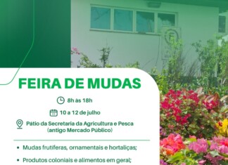 23ª Feira de Mudas será realizada de 10 a 12 de julho