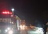 Motorista sofre fraturas nas pernas após caminhão sair da pista em rodovia do Oeste Catarinense