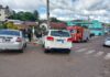 Colisão entre dois carros deixa mulher ferida no Oeste