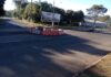 Chapecó implanta mini rotatória em cruzamento da Avenida Nereu Ramos para aumentar a segurança no trânsito