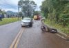Adolescente morre em grave acidente entre moto e carro na SC-154