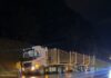 Colisão entre caminhões é registrada na BR-280, em SC