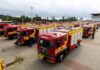 Governo de SC entrega 56 caminhões aos Bombeiros na maior renovação de frota da história da corporação
