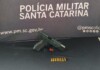 Mulher é presa por porte ilegal de arma durante abordagem policial no Oeste Catarinense