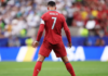 Cristiano Ronaldo marca, supera Messi e se torna o primeiro jogador a fazer gol em seis Copas do Mundo