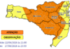 Massa de ar polar derruba temperaturas e coloca Santa Catarina em alerta para frio intenso