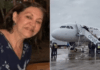 Mulher morre após cair de escada durante desembarque de avião