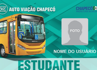 Inicia desbloqueio do cartão estudante do transporte coletivo de Chapecó