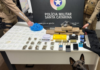 PM apreende quase 9 kg de drogas, arma e moto furtada e prende dois homens em Chapecó