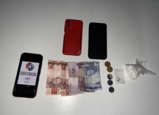 Polícia Militar prende dupla por tráfico de drogas em Chapecó