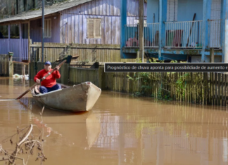 Próxima semana deve ter volumes elevados de chuva no Rio Grande do Sul
