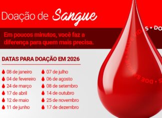 Cidade do oeste abre inscrições para campanha de doação de sangue com transporte gratuito para Chapecó