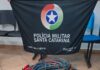 Homem é preso com cerca de 100 metros de fios furtados no Oeste de SC
