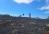 Incêndio em vegetação atinge 20 mil m² e ameaça residências em área rural do Oeste Catarinense