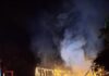 Incêndio destrói residência de 150 m² no interior de município Catarinense