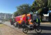 Motociclista fica ferido após colisão com caminhonete em Chapecó