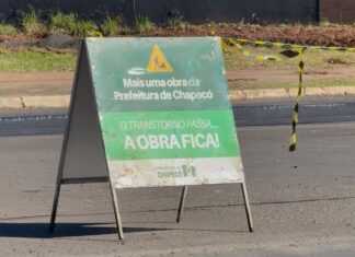 VÍDEO: Obras alteram o trânsito em importantes avenidas de Chapecó nesta quinta-feira; confira os bloqueios