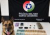 Homem é preso com maconha, cocaína e R$ 900 durante operação da Polícia Militar em Chapecó
