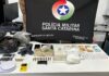 Após disparos de arma de fogo, Polícia Militar apreende mais de 8 kg de drogas e prende três homens em Chapecó