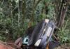 Carro capota na SC-283 e deixa três pessoas feridas