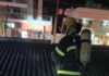Incêndio em aparelho de ar-condicionado mobiliza Bombeiros em estabelecimento comercial no Oeste de SC
