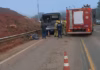Colisão entre ônibus e caminhão deixa duas mulheres mortas em rodovia
