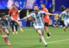 Argentina faz virada histórica contra o Egito e avança às quartas da Copa do Mundo